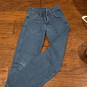 Boys Dark Blue Relaxed Fit Jeans